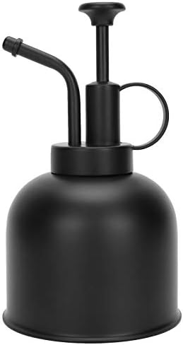Stainless Steel Plant Mister Spray Bottle 10oz/300ml Mini Watering Can for Indoor Plants, Garden Small Watering Can for Garden, Plants, Cleaning, Black - Image 6
