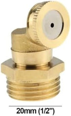 1Pc 1/2" Misting Nozzle Brass Atomizing Spray Fitting Nebulizer Hose Connector Water Sprinkler Adjustable Garden Lawn - Image 7