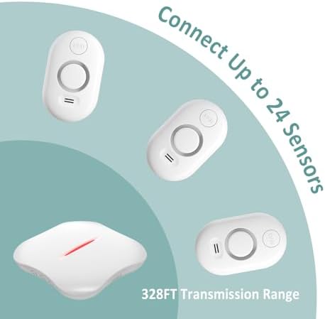 WiFi Water Leak Detector for Home with App Alert,2.4Ghz Gateway + 10 Sensor - Image 5