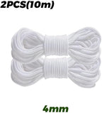5/10/20M Self-Watering Cotton Rope for Flower Pots Automatic Watering Absorbent Wicks Home Garden Flower Pot DIY Device System(2PCS(6mmX5m)) - Image 5