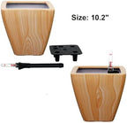 Self-Watering Square Planters, 2-Pack, 10 Inch, Light Brown - Image 6