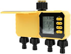 GOWENIC Solar WiFi Smart Hose Timer, 4 Zone Brass - Image 3