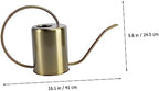 Stainless Steel Watering Can 2000ml Long Spout for Gardening - Image 7