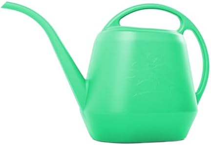 Bloem Aqua Rite 144 oz Plastic Watering Can, Long Spout, Mint Green, 2-Pack - Image 4