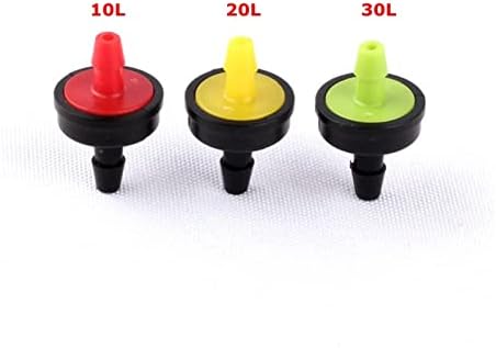 Garden Lawn Sprinkler Irrigation System 200pcs 10L 20L 30L PC Dripper Agricultural Drip Irrigation Pressure Compensation Transmitter Greenhouse Bonsai Water Regulator (Color : 30L) - Image 3