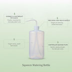Squeeze Watering Bottle with Long Curved Nozzle for Precise Indoor Plant Care (1 PC) - Image 5