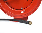 RMX Dino-Hide - Heavy-Duty Retractable Hose Reel w/Wrapped Finish Rubber Air Hose (3/8" x 50' w/ 18 Ga. Reel) - Image 4