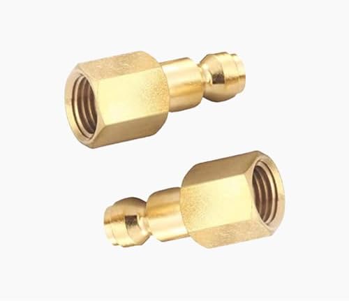 Coupler and Plug Kit (28 Piece), Automotive Type C, 1/4 Inch NPT, Solid Brass Quick Connect Air Fittings Set - Image 7