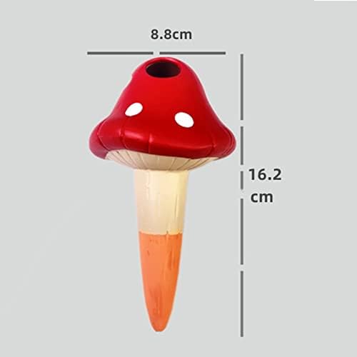 4pcs Mushroom Plant Watering Spikes Indoor Outdoor Water Stake for Plant Automatic Drip Irrigation Reservoir Automatic Waterer for Chickens - Image 5