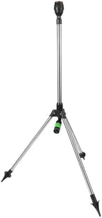 Tripod Sprinkler, Stainless Steel Rotating Sprinkler with 30 to 360 Degree Adjustable Spray, Liftable Tripod Lawn Stand for Garden Lawn Irrigation - Image 4