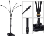 Adjustable Standing Misting Cooling System with 26.2ft Hose, 4 Brass - Image 5