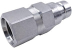 FridayParts Hydraulic Male Flat Face Coupler AT312470 Compatible for John Deere 110 240 250 260 270 315 317 320 325 328 332 410G 310G 320D 318D 310SG (Male Flat Face Coupler) - Image 2