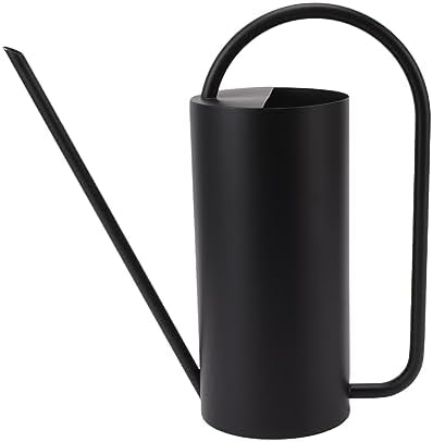 Watering Can, 1.5L Big Capacity Watering Can with Long Spout, Stainless Steel Plant Watering Can for Indoor Outdoor, Useful Garden Tool Spray Bottle for Bonsai, Flowers, Plants by Unknown