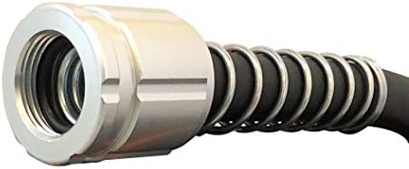 Flexon Flextreme Pro 5/8" x 50ft Performance Rubber Garden Hose – Heavy-Duty, Kink-Resistant, All-Weather Flexibility, Industrial-Grade Couplings, Durable Outdoor Watering Hose for Lawn & Garden - Image 5