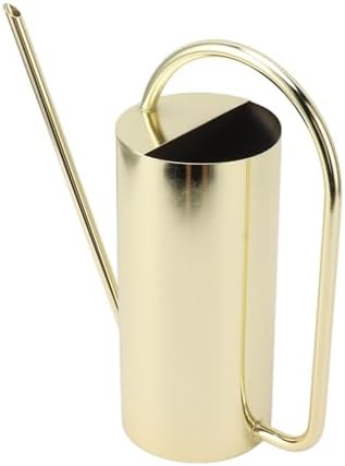 GOWENIC Stainless Steel Watering Can, Long Spout 1500ml (Gold) - Image 3
