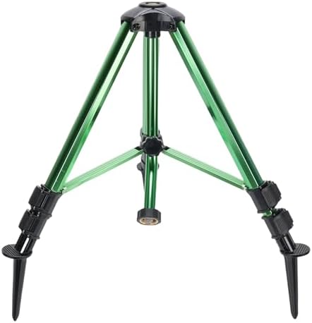 Rengue Heavy Duty Impact Sprinkler on Tripod Base, Brass Rotating Lawn Sprinkler, 360 Degree Adjustable Water with 16-37 Inch Extendable Tripod for Large Area Yard Garden - Image 4