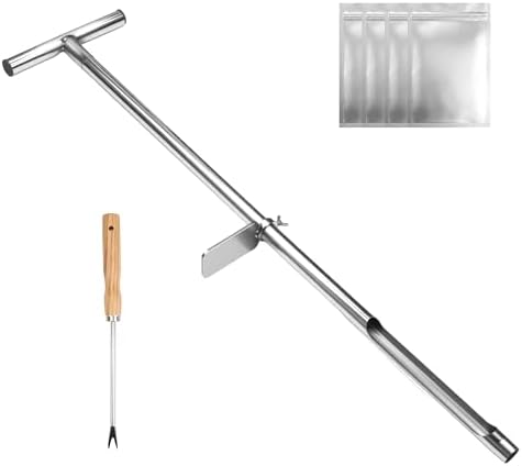 HOMAR 36 Inch Soil Sample Probe Stainless Soil Sampler Kit by HOMAR