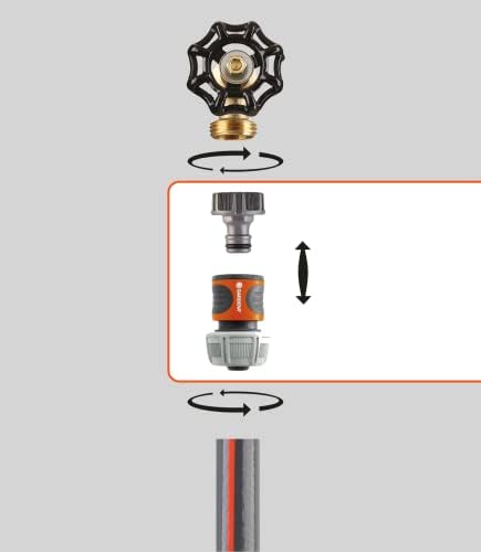 GARDENA 36929 Repair Connector Kit At Tap End For (5/8'') Hose - Image 3