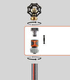 GARDENA 36929 Repair Connector Kit At Tap End For (5/8'') Hose - Image 3
