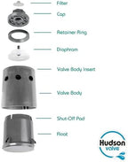 Hudson Valve V Hudson Tank Valve for Livestock - 718H, nylon resin, Black - Image 3