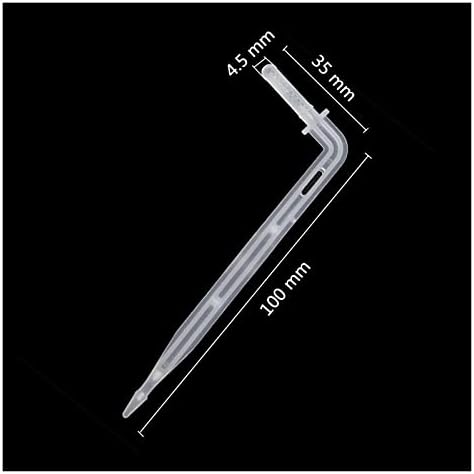300Pcs 4mm Elbow Drippers Garden Micro Irrigation Drip Emitter 4/7mm Hose Dripper Watering to Root Dripper - Image 2