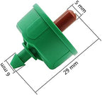 Hose Connector Adapter 20 Pieces of 2L/4L/8L Automatic Pressure Current Regulator Dripper with 3/5Mm 4-Way Hose Distributor Garden Irrigation Accessories/4L - Image 2