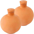 Terracotta Automatic Plant Watering Spikes 1000ml Ceramic Slow-Release Irrigation, 2-Week Vacation Care for Indoor & Outdoor by Unknown