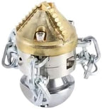 1/2 Inch High-Pressure Rotating Sewer Spray Nozzle, 40~140L - Image 3