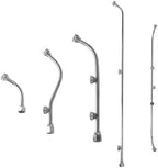 Spray Dispenser, Sprayer Wand Nozzle Accessory Part Stainless Steel Watering Tool Fitting Gardening Agricultural(57.5cm) by Unknown