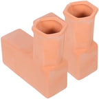 Terracotta Self Watering Stakes for Plants, Brown Rootlevel Watering by Unknown