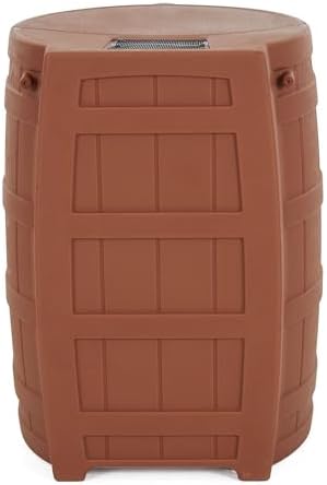 Good Ideas Rain Wizard Water Collection Barrel, 50 Gallon, Terra Cotta - Image 5