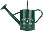 Garutom Galvanized Watering Can for Outdoor Indoor Plants, 1 Gallon Decorative Countryside Water Can with Removable Spout, Metal Watering Can for Indoor Plants and Garden Flower (Green) by Garutom