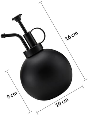 Ml Black Stainless Steel Plant Mister Spray Bottle for Gardening - Image 2