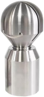 1pcs 3/8"-2"BSPT SS316 Stainless Rotary Spray Ball Female Thread Tank Cleaning Head 360 Degree Coverage Wash Fittin(3I8 female thread) by HighQualityFlagship