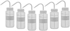 EISCO 6PK Chemical Wash Bottle, No Label, 500ml - Wide Mouth, Self Venting, Low Density Polyethylene - Performance Plastics Labs by EiscoLabs