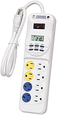 Coralife Aquarium Fish Tank 8-Outlet 24/7 Digital Power Center Timer - Image 2