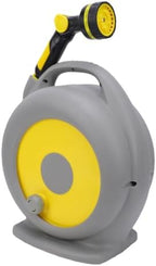 Pssopp Retractable Garden Hose Reel, 10-Pattern Nozzle, 15m EVA - Image 5
