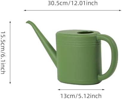 Galvanized Watering Can for Indoor Outdoor Garden Flower Irrigation Long Spout Metal Watering Pot with Detachable Shower Head Rustproof for Greenhouse Patio Balcony Use (A, One Size) - Image 4