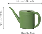 Galvanized Watering Can for Indoor Outdoor Garden Flower Irrigation Long Spout Metal Watering Pot with Detachable Shower Head Rustproof for Greenhouse Patio Balcony Use (A, One Size) - Image 4