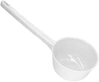 Plastic Water Scoop with Long Handle, Large Capacity, PE Material, Model 1506-1, for Garden, Bathroom, Kitchen, Washing Food, Baby Shower, Bathing, Watering Flowers (White) by Unknown