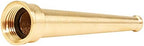 FireHoseDirect Brass Smooth Bore Garden Hose Nozzle (GHT) - Image 3