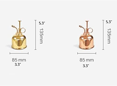 Watering Can Water Can Sprinkler Can 300ml Watering Can Retro Copper Plant Flower Watering Can Pot Spray Bottle Garden Mister Sprayer Watering Bottle Spray Bottle Watering Pot (Color : A) - Image 2