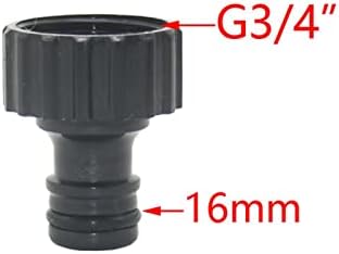 Hose Connector Adapter Garden Quick Coupling 1/2 3/4 1 Inch Female To 5/8 Inch Faucet Quick Coupling Adapter Adapter Car Wash Water Gun Accessories 50 Pieces (Color : 1I2 3I4) - Image 3