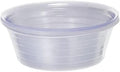 MECCANIXITY Plant Pot Saucer 11 Inch Plastic Round Flower Drip Tray for Indoor Outdoor, Clear Pack of 20 by MECCANIXITY