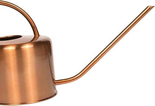 Decorative Copper Colored 45 Oz Watering Can - Easy Watering Gooseneck Spout for Quick and Easy Indoor Plant Watering - Image 5