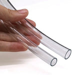 3m PVC Vinyl Tubing Lightweight Grade Clear Plastic Tube, Tubes Flexible Plastic Hose Line Pipe Oil Resistant Multipurpose Vinyl Hose(ID 12mm x 14mm OD) by Unknown