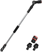 Eden 94625 Pro Metal 4-Pattern Thumb-Control Turbo Extension Watering Wand by EDEN