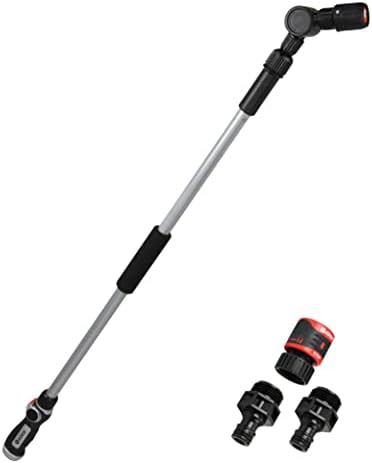 Eden 94625 Pro Metal 4-Pattern Thumb-Control Turbo Extension Watering Wand by EDEN