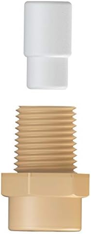 Plastic Fogger Misting Nozzle With Poly Filter Cream 1/8" NPT 2 GPH 50 Pack - Image 3