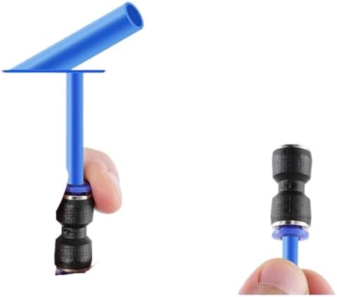 Pneumatic Fitting Pipe Air Connector Tube Quick Release Fitting Plastic Connector Hose Tube Push Pressure 4mm 6mm 8mm 10mm(PU-16,500 Pcs) - Image 6